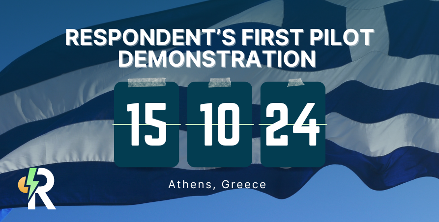 El proyecto europeo RESPONDENT realizará su primera demostración piloto el 15 de octubre en Atenas